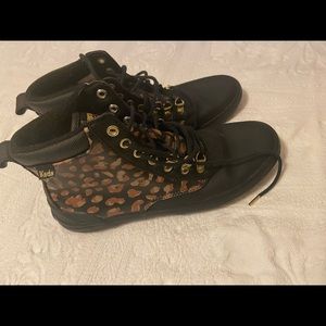 Keds Booties Leopard 6.5